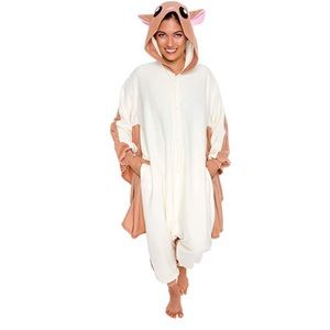 Flying squirrel onesie